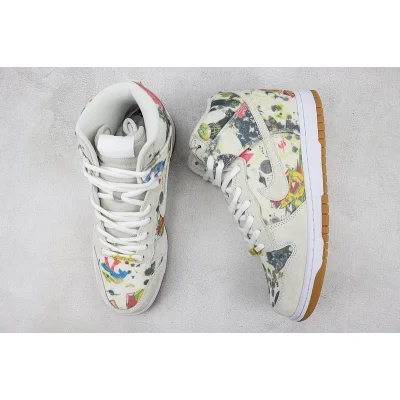 Supreme x Nike Dunk High "Rammellzee" фото № 6