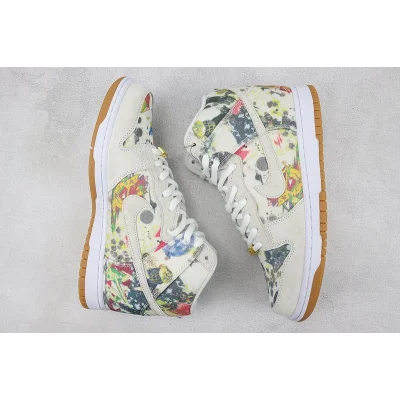 Supreme x Nike Dunk High "Rammellzee" фото № 7