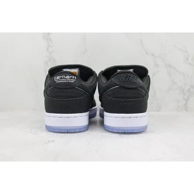 Eminem x Carhatt x Nike Dunk Low "Black/White" фото № 9