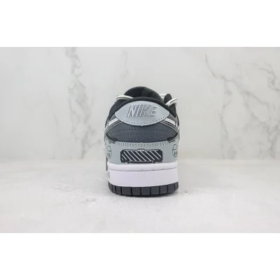 Nike Dunk Low Custom "Space Time" фото № 9