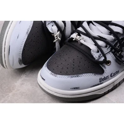 Poker Cards x Nike Dunk Low "Black/Gray" фото № 3 Poker Cards x Nike Dunk Low "Black/Gray" фото № 3