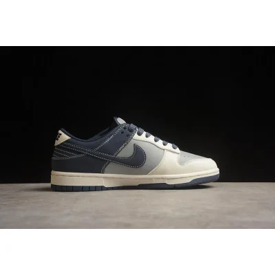 BAPE x Nike Dunk Low "Gray/Navy" фото № 5