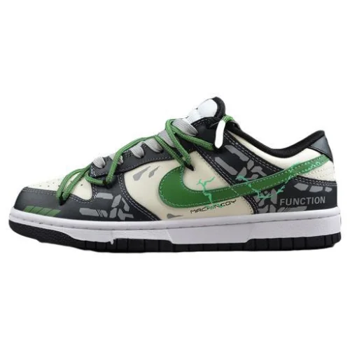 Machincoy x Nike Dunk Low "Camo Green"