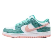 Nike Dunk Low "Snakeskin/Washed Teal/Bleached Coral"