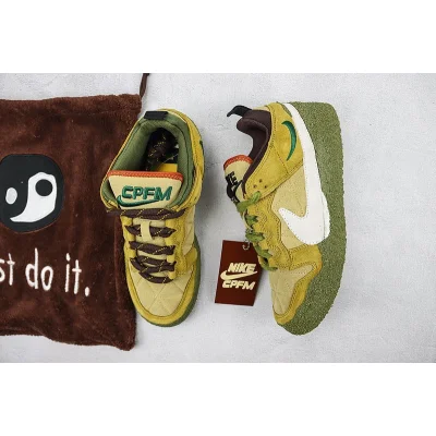 Cactus Plant Flea Market X Nike Dunk Low "Olive/Brown" фото № 6