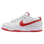 Nike Dunk Low "Vast Grey/Varsity Red"