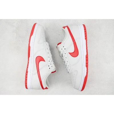 Nike Dunk Low "Vast Grey/Varsity Red" фото № 7