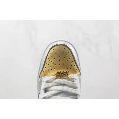 Nike Dunk Low SE "Silver Gold Metallic" фото № 3