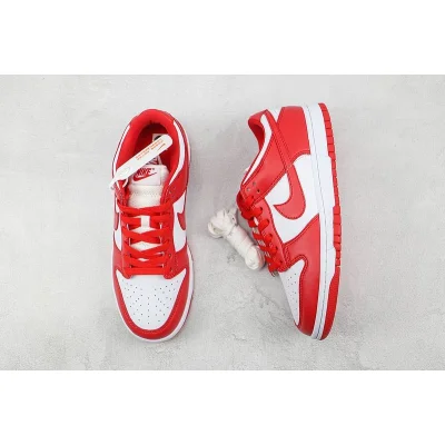 Nike Dunk Low SB "White/Red" фото № 6