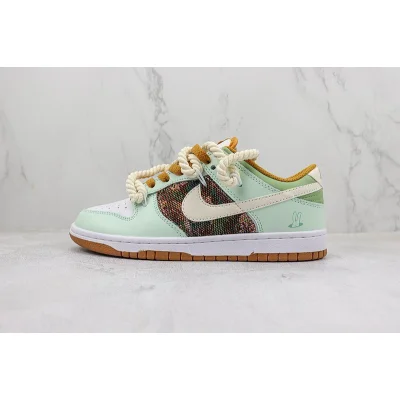 Nike Dunk SB Low "Green/Brown" фото № 2