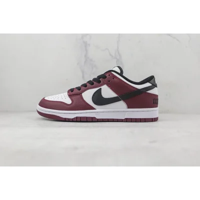 Nike SB Zoom Dunk Low "Dark Red/Black/White" фото № 2