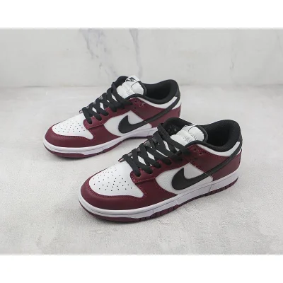 Nike SB Zoom Dunk Low "Dark Red/Black/White" фото № 5