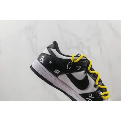 Nike SB Dunk Low Retro XD "Black/White/Yellow" фото № 4