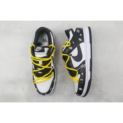 Nike SB Dunk Low Retro XD "Black/White/Yellow" фото № 6