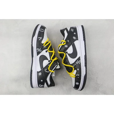 Nike SB Dunk Low Retro XD "Black/White/Yellow" фото № 7