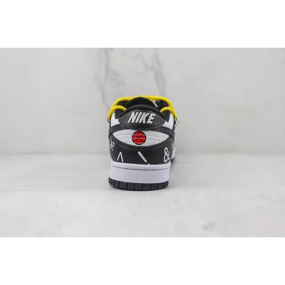Nike SB Dunk Low Retro XD "Black/White/Yellow" фото № 8