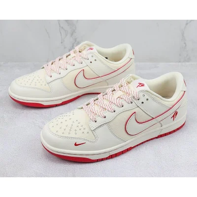 Nike SB Dunk Low "Cream/Red" фото № 5