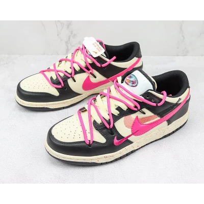 Nike Dunk Low 85 Double Swoosh "Pink/Navy Pink" фото № 5