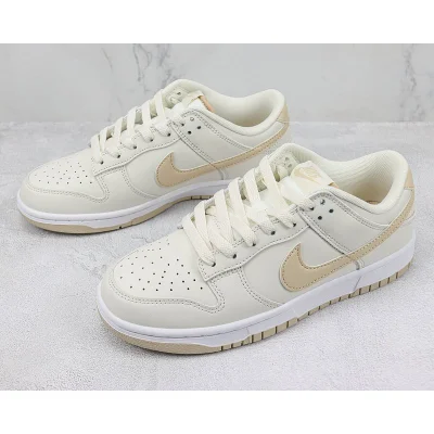 Nike Dunk Low "Sanddrift White" фото № 5