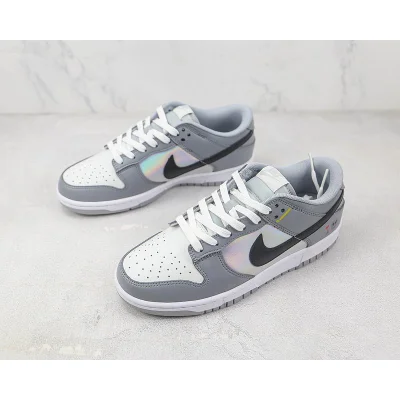 Nike Dunk Low "Grey/Silver/Black" фото № 5