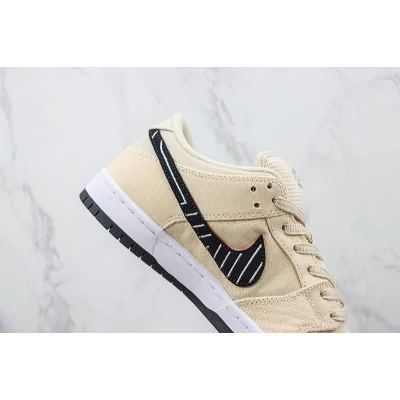 Albino & Preto x Nike Dunk Low "Fossil/Black-Sail" фото № 3