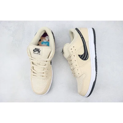 Albino & Preto x Nike Dunk Low "Fossil/Black-Sail" фото № 6