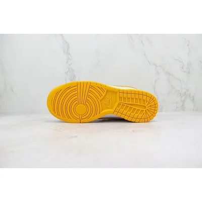 Louis Vuitton x Nike Dunk Low "Yellow/White/Silver" фото № 8