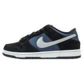 Nike Dunk Low "Black/Reflect Silver/Navy"