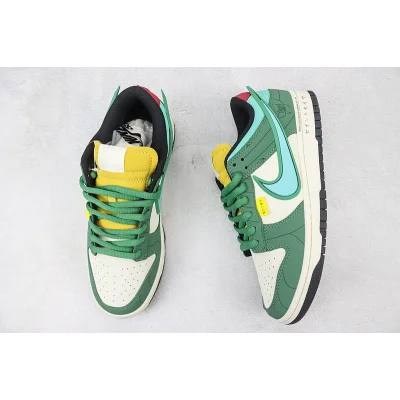 Saint Seiya x Nike Dunk Low "White/Green/Blue" фото № 6