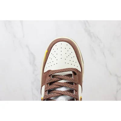 Nike Dunk Low "Diamond/Gold/Brown" фото № 4