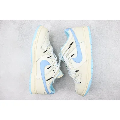 Nike Dunk Low "Cream/Blue" фото № 7