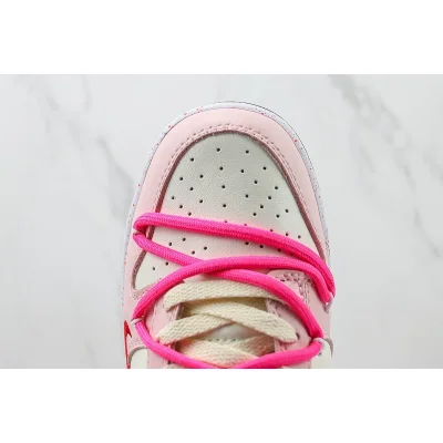 Nike Dunk Low Custom "Multiple Swooshes/Pink" фото № 4 Nike Dunk Low Custom "Multiple Swooshes/Pink" фото № 4