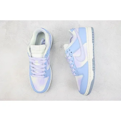 Nike Dunk Low "Blue Airbrush Canvas" фото № 6