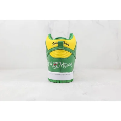 Supreme x Nike SB Dunk High "By Any Means/Brasil" фото № 9