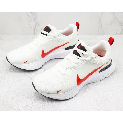 Nike React Infinity Run Flyknit 3 "White/Light Crimson" фото № 7