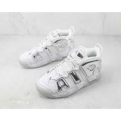 Nike Air More Uptempo "Chrome White/Blue Tint" фото № 7