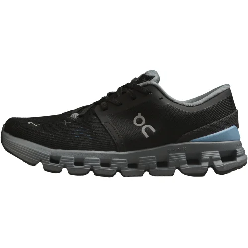 On Cloud X 4 "Black Chambray"