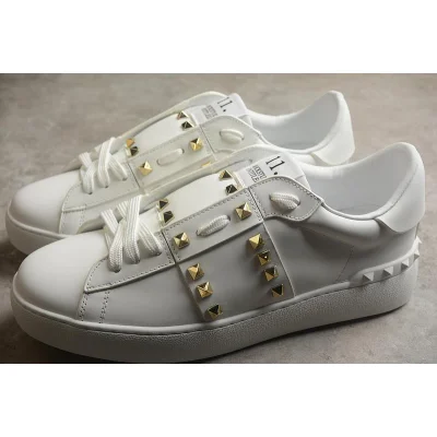 Valentino Rockstud Untitled «White/Gold" фото № 6