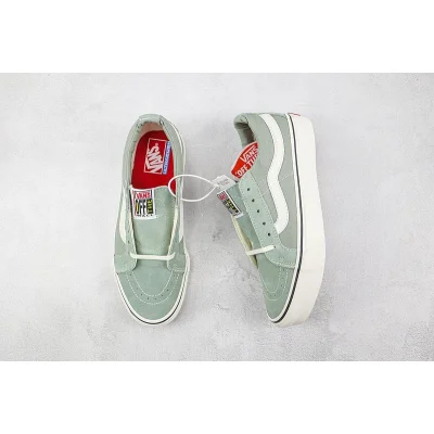 Vans Sk8-Low Reissue SF "Green/White" фото № 7