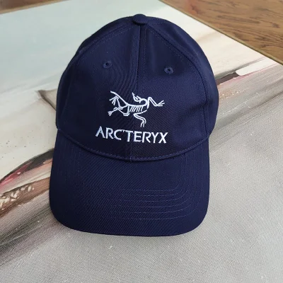 Кепка Arcteryx Skeleton And Logo "Blue" фото № 4