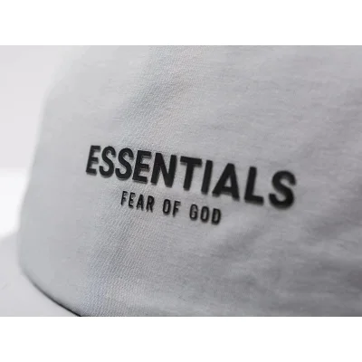 Кепка Fear Of God With Inscription "White" фото № 2