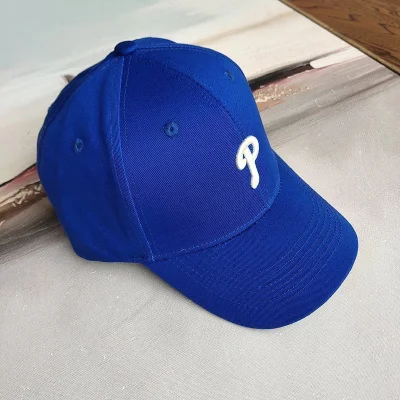 Кепка MLB With A Letter And A Hare "Blue" фото № 3