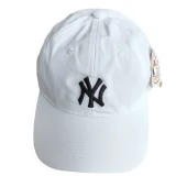 Кепка MLB With A Letter Logo "White"