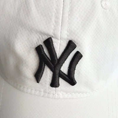 Кепка MLB With A Letter Logo "White" фото № 8