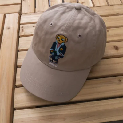 Бейсболка Polo Ralph Lauren Bear Glasses "Beige" фото № 4