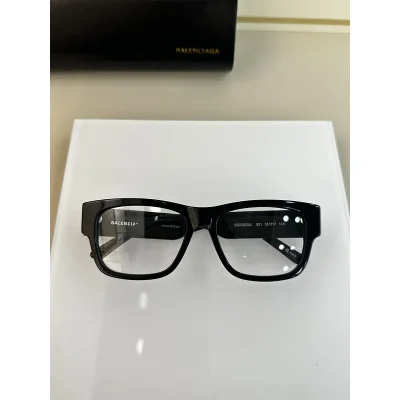 Оправа для очков Balenciaga Frame With Big White Inscription "Black" фото № 2