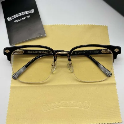 Оправа для очков Chrome Hearts Frame With Top Wide Line "Black" фото № 8