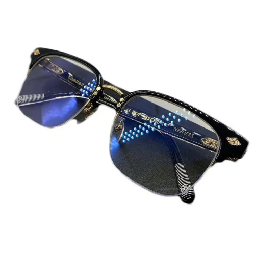 Оправа для очков Chrome Hearts Frame With Top Wide Line "Black"