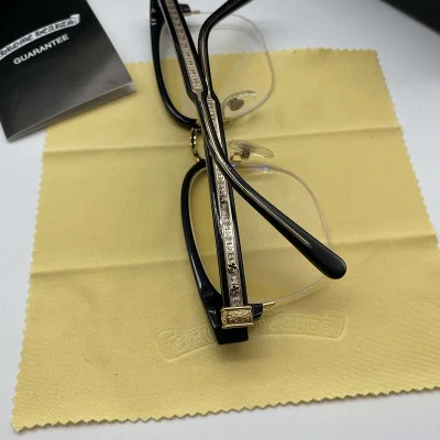 Оправа для очков Chrome Hearts Frame With Top Wide Line "Black" фото № 9