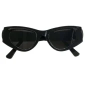 Солнцезащитные очки Balenciaga Wide Frame And Temples "Black"